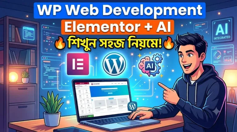 WordPress web development with elementor and Ai